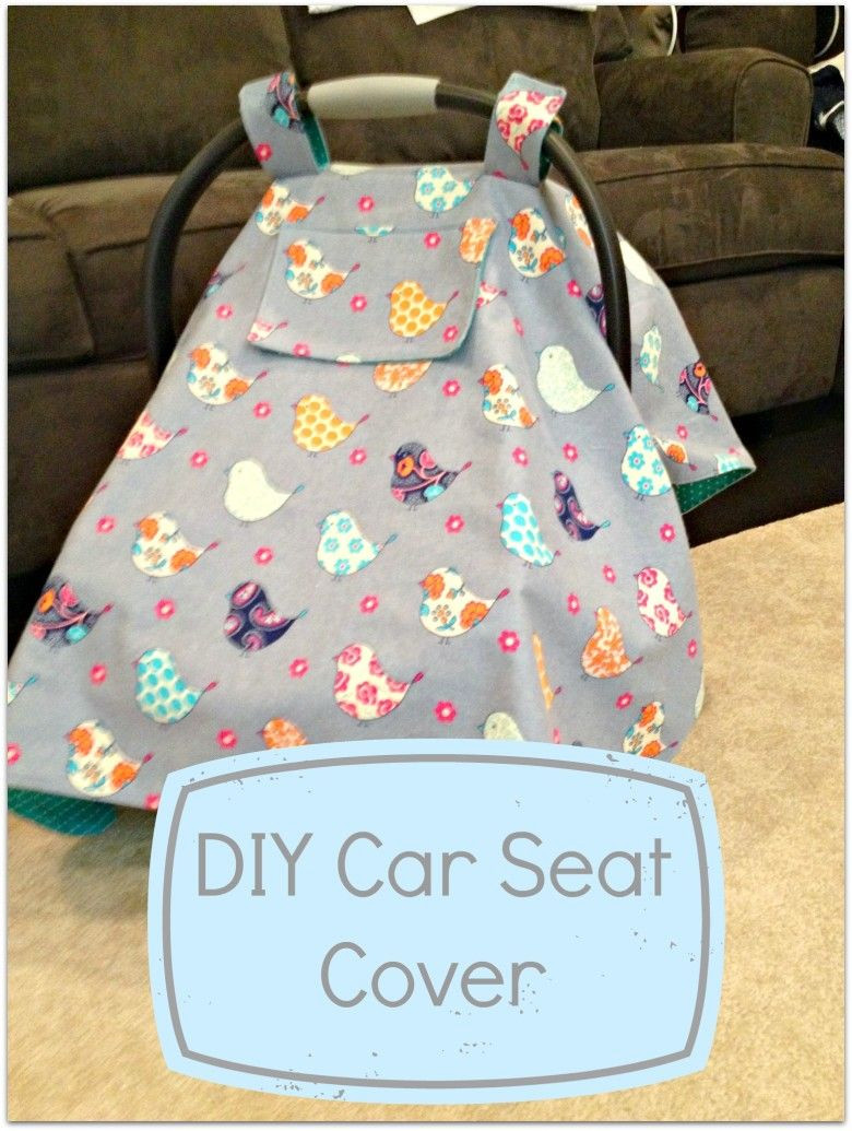 DIY Baby Carrier Cover
 DIY Car Seat Cover Tutorial