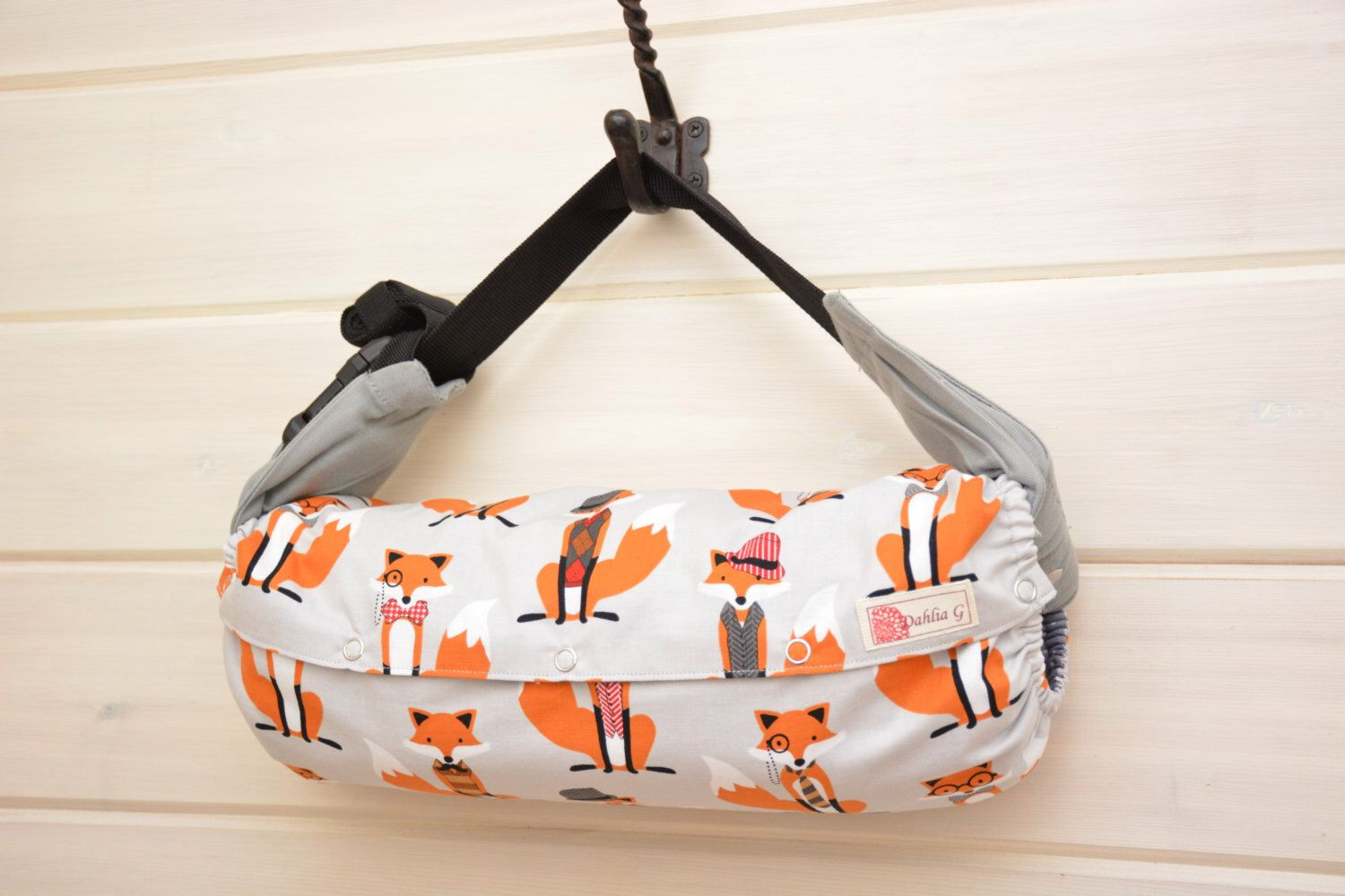 DIY Baby Carrier Cover
 OUTLET Baby Carrier Cover Reversible Light Gray Foxy