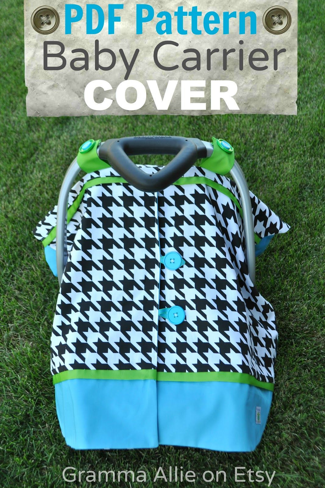 DIY Baby Carrier Cover
 Feature Friday My Mom s New Pattern