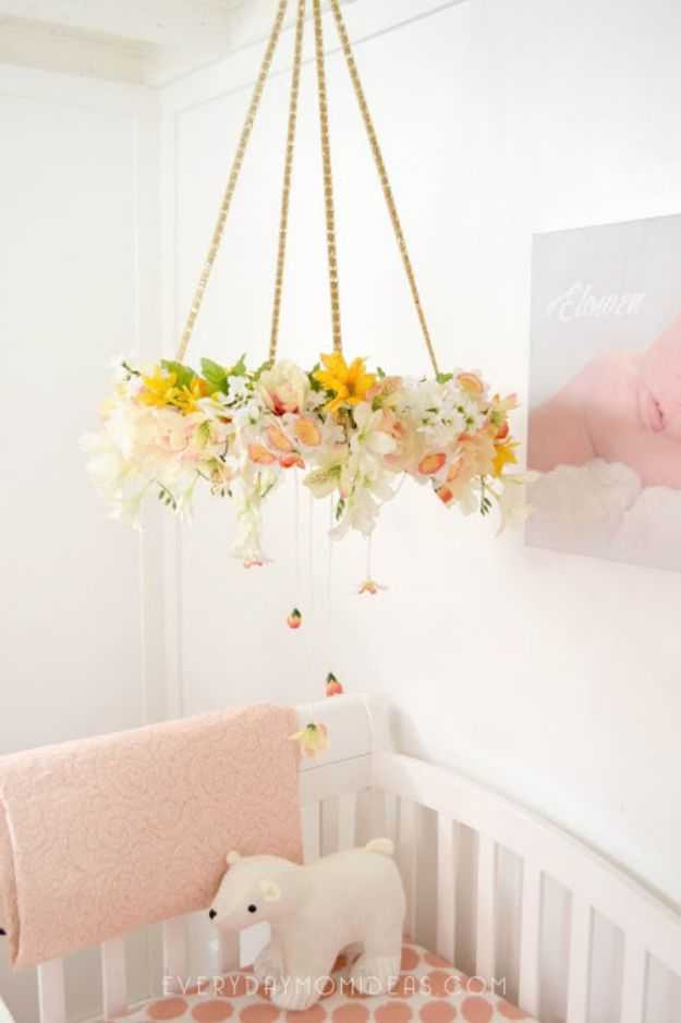 Diy Baby Girl Room Decorations
 16 Beautiful DIY Nursery Decor Projects For Your Baby Girls