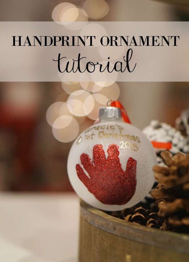 DIY Baby Handprint Ornament
 DIY Baby Handprint Ornament – Graceful Mommy
