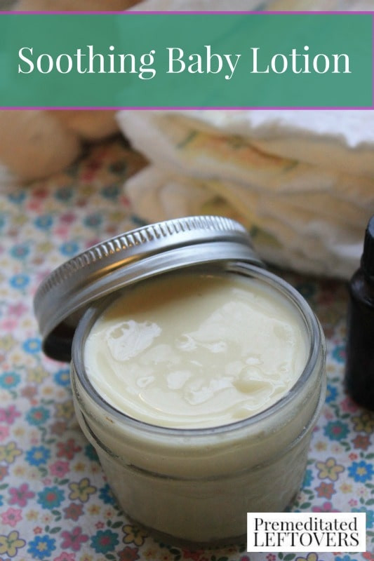 DIY Baby Lotion
 Soothing Homemade Baby Lotion Tutorial