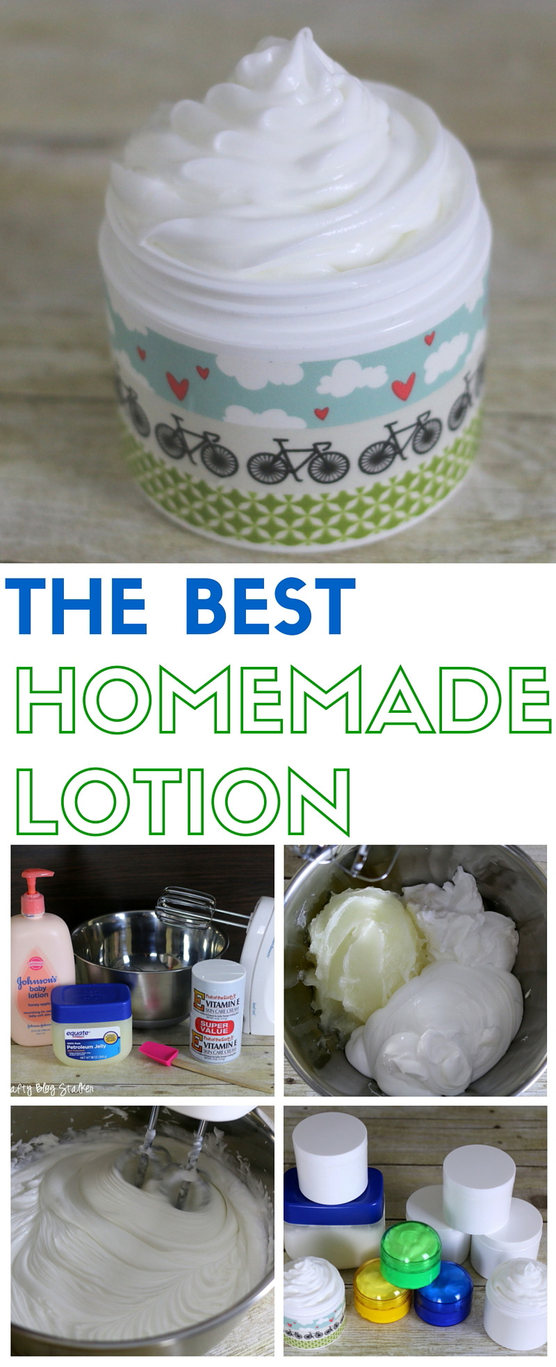 DIY Baby Lotion
 The Best Homemade Lotion Recipe The Crafty Blog Stalker