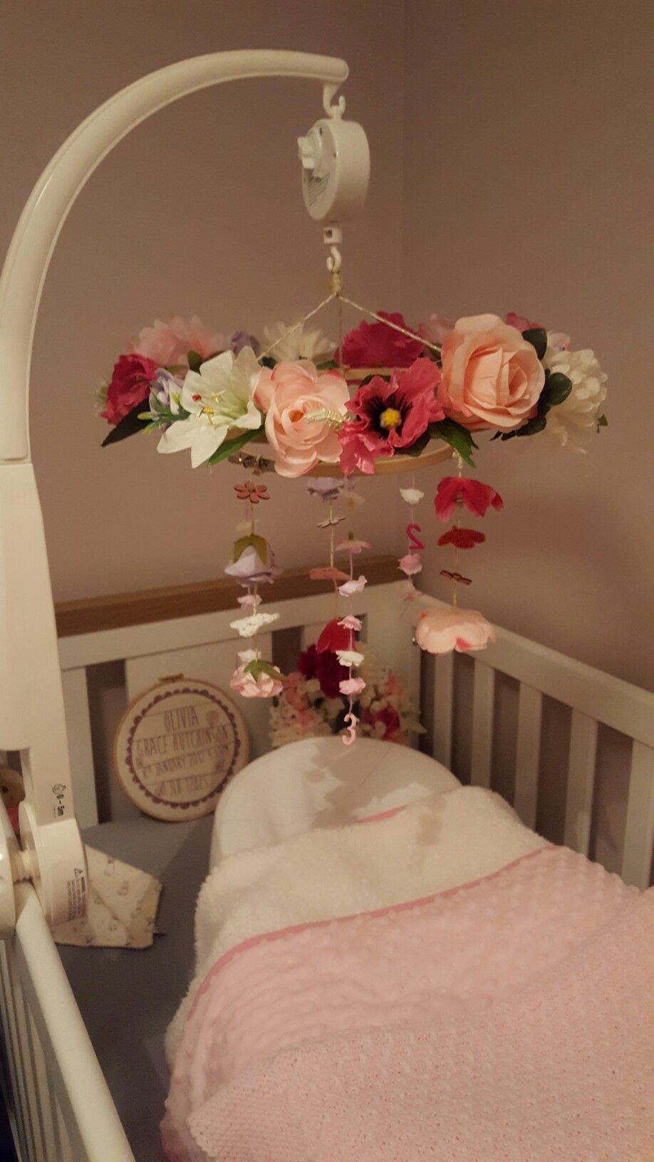 Diy Baby Room Decoration
 DIY Woodland Nursery Mobile for baby girls room