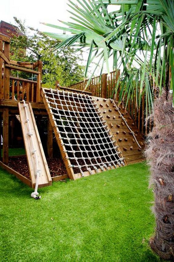 Diy Backyard Playground Ideas
 How to Turn The Backyard Into Fun and Cool Play Space for