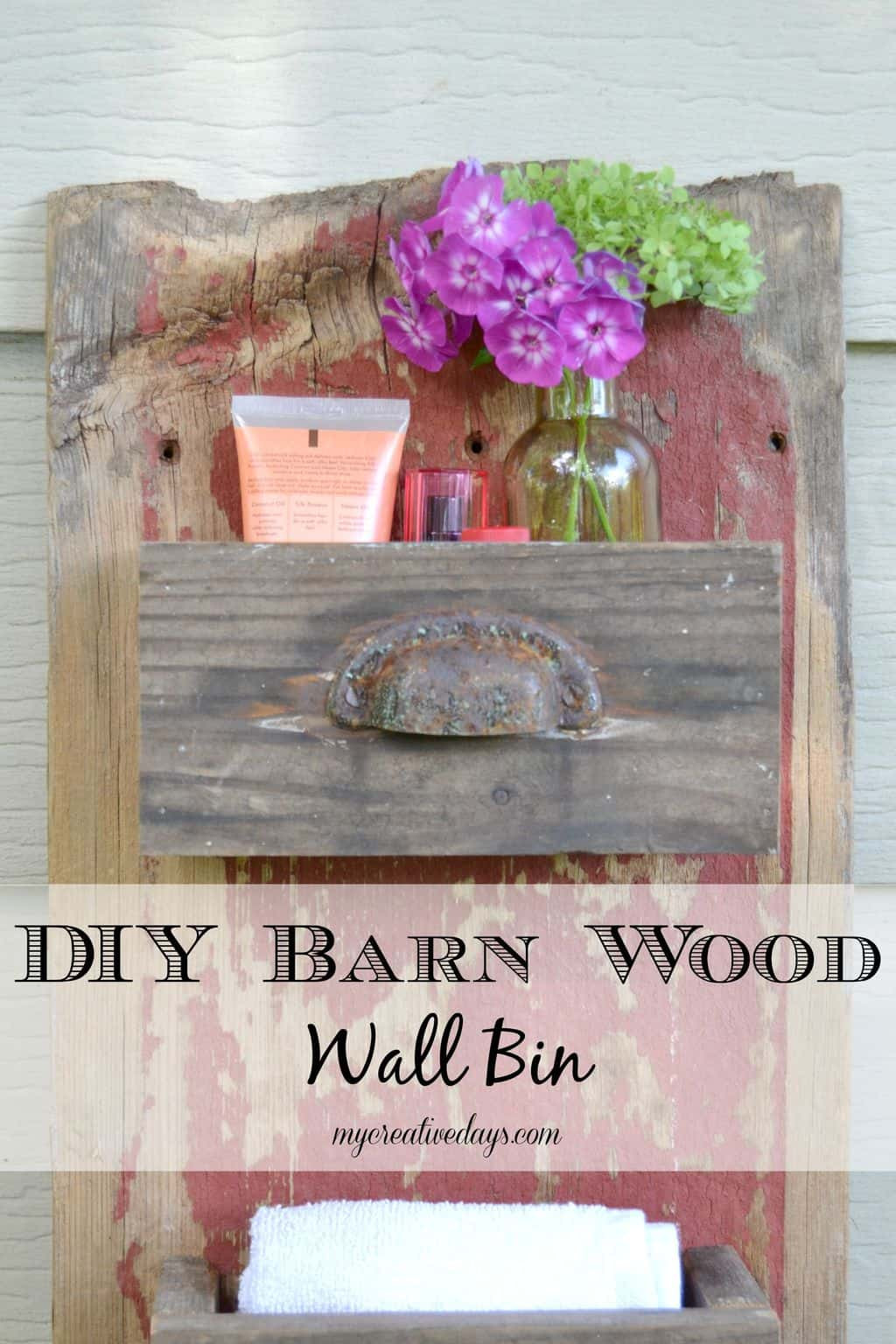 DIY Barn Wood Wall
 DIY Barn Wood Wall Bin My Creative Days