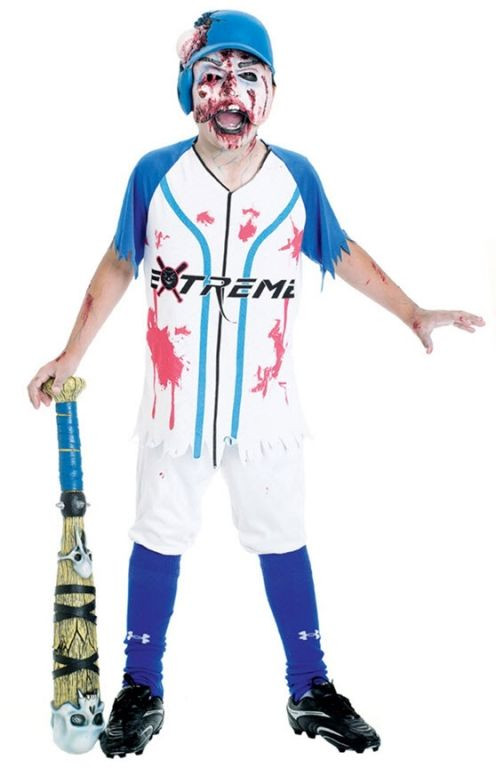 DIY Baseball Player Costume
 Zombie Baseball Player Costume Boys Costumes