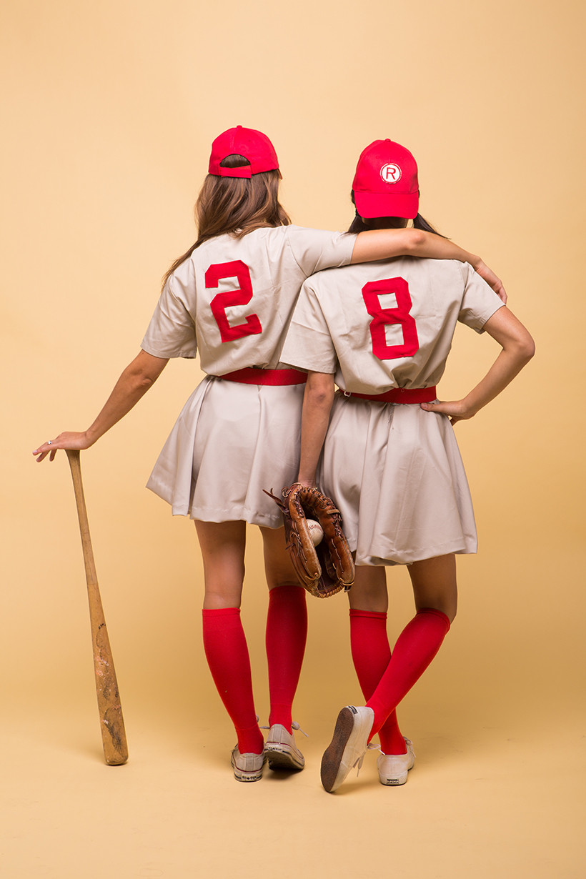 DIY Baseball Player Costume
 A League of Their Own Costume Camille Styles