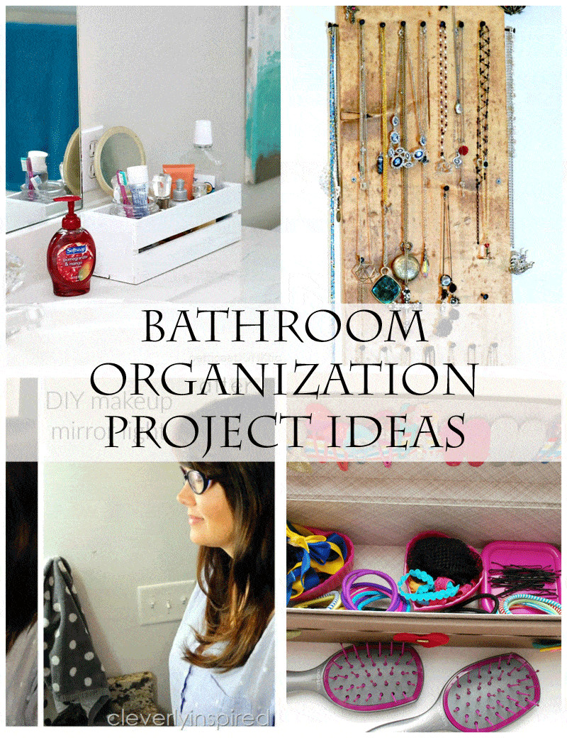 DIY Bathroom Organization Ideas
 DIY Makeup Light for Bathroom Cleverly Inspired