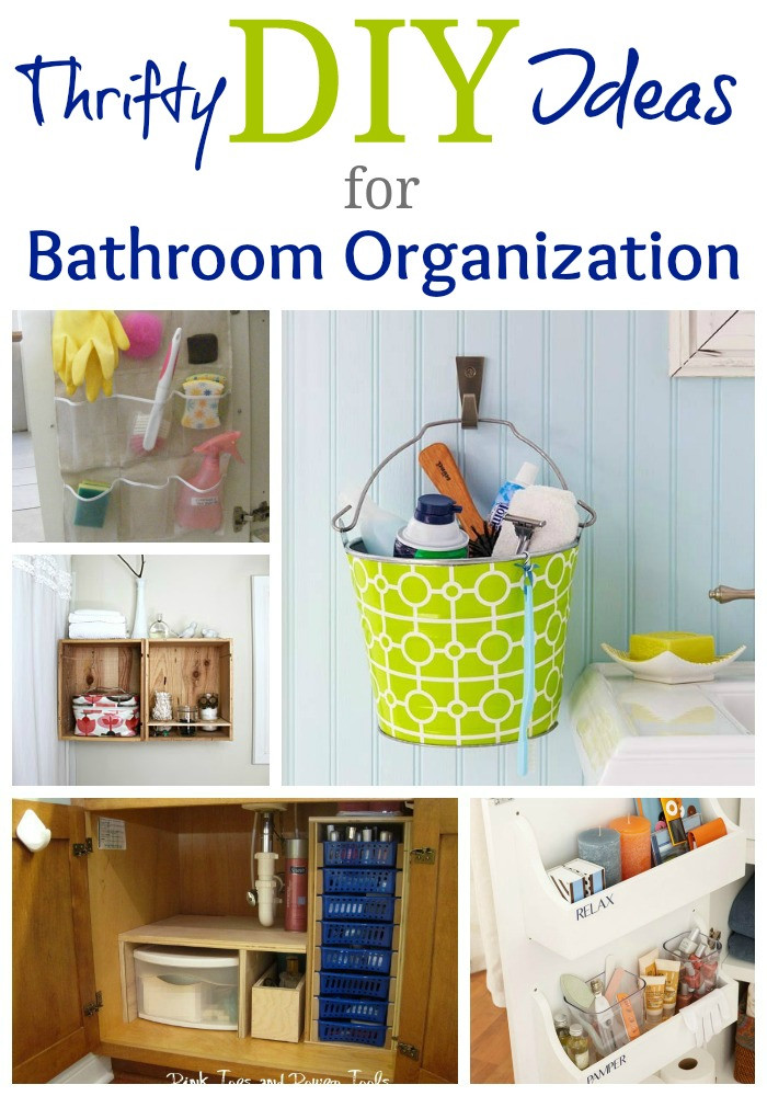 DIY Bathroom Organization Ideas
 Real Life Bathroom Organization Ideas