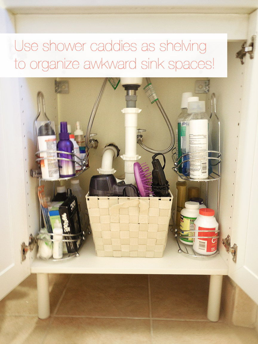 DIY Bathroom Organization Ideas
 40 Brilliant DIY Storage and Organization Hacks for Small