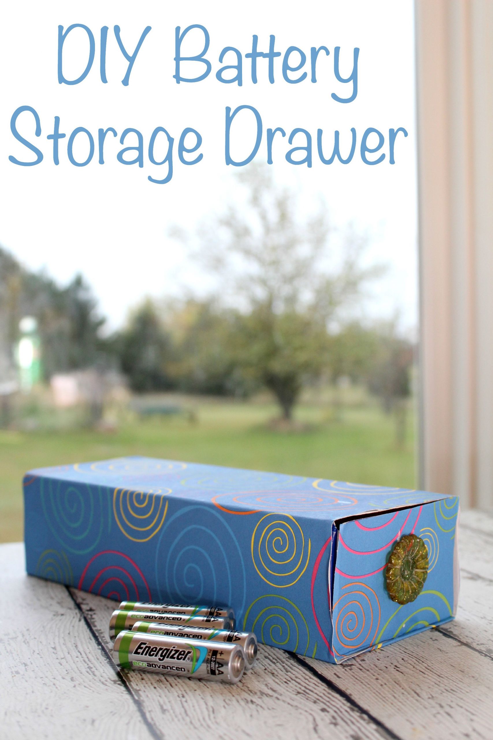 DIY Battery Organizer
 Getting Organized with this DIY Battery Storage Center