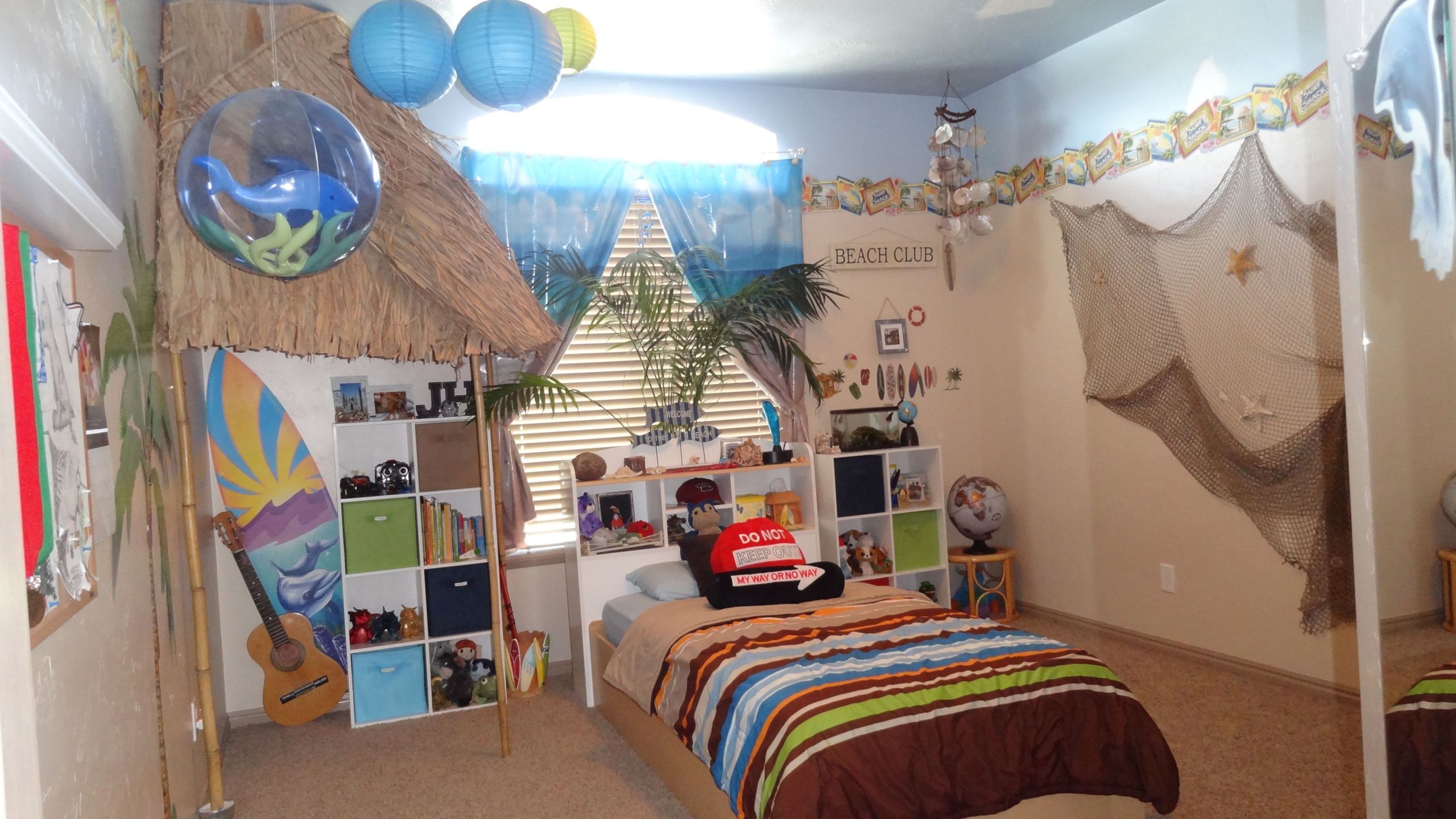 DIY Beach Room Decor
 Beach themed kids room DIY home design inspiration