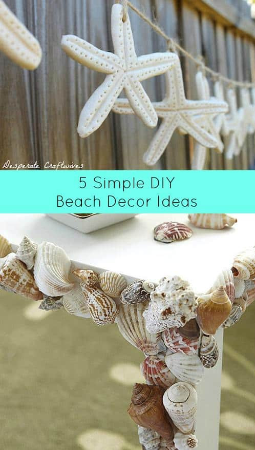 DIY Beach Room Decor
 5 Simple DIY Beach Decor Ideas