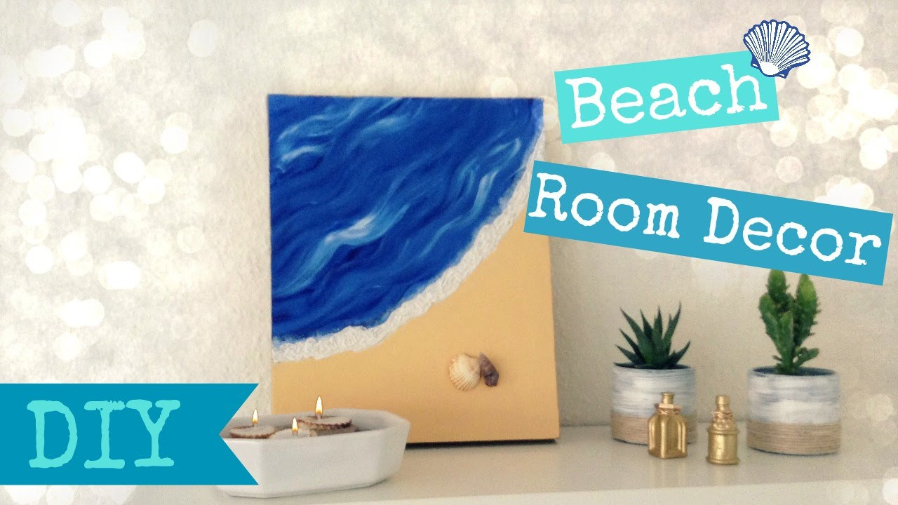 DIY Beach Room Decor
 DIY Beach room Decor Easy Summer room Decor