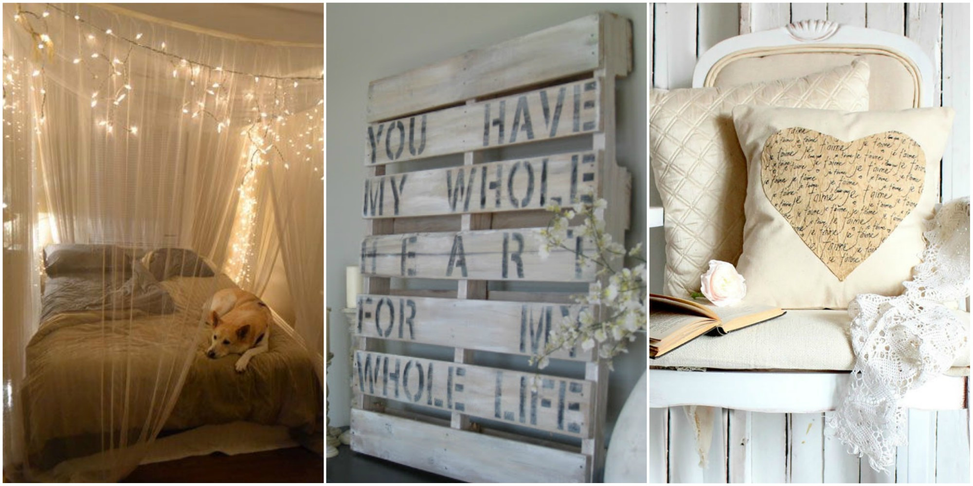 DIY Bedroom Decor
 21 DIY Romantic Bedroom Decorating Ideas Country Living