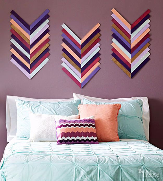 DIY Bedroom Wall Decor
 15 Super Creative DIY Wall Art Ideas That Will Expand Your