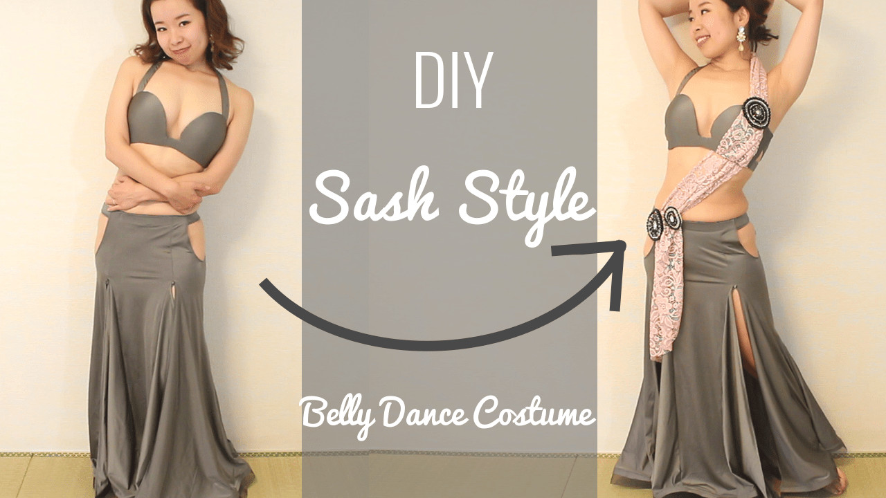 DIY Belly Dancer Costume
 DIY Sash Style Belly Dance Costume Design Easy belly