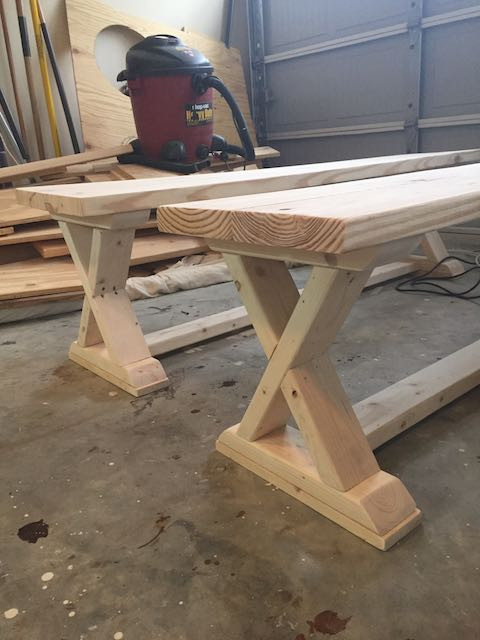 DIY Bench Plans
 DIY X Brace Bench Free & Easy Plans Rogue Engineer