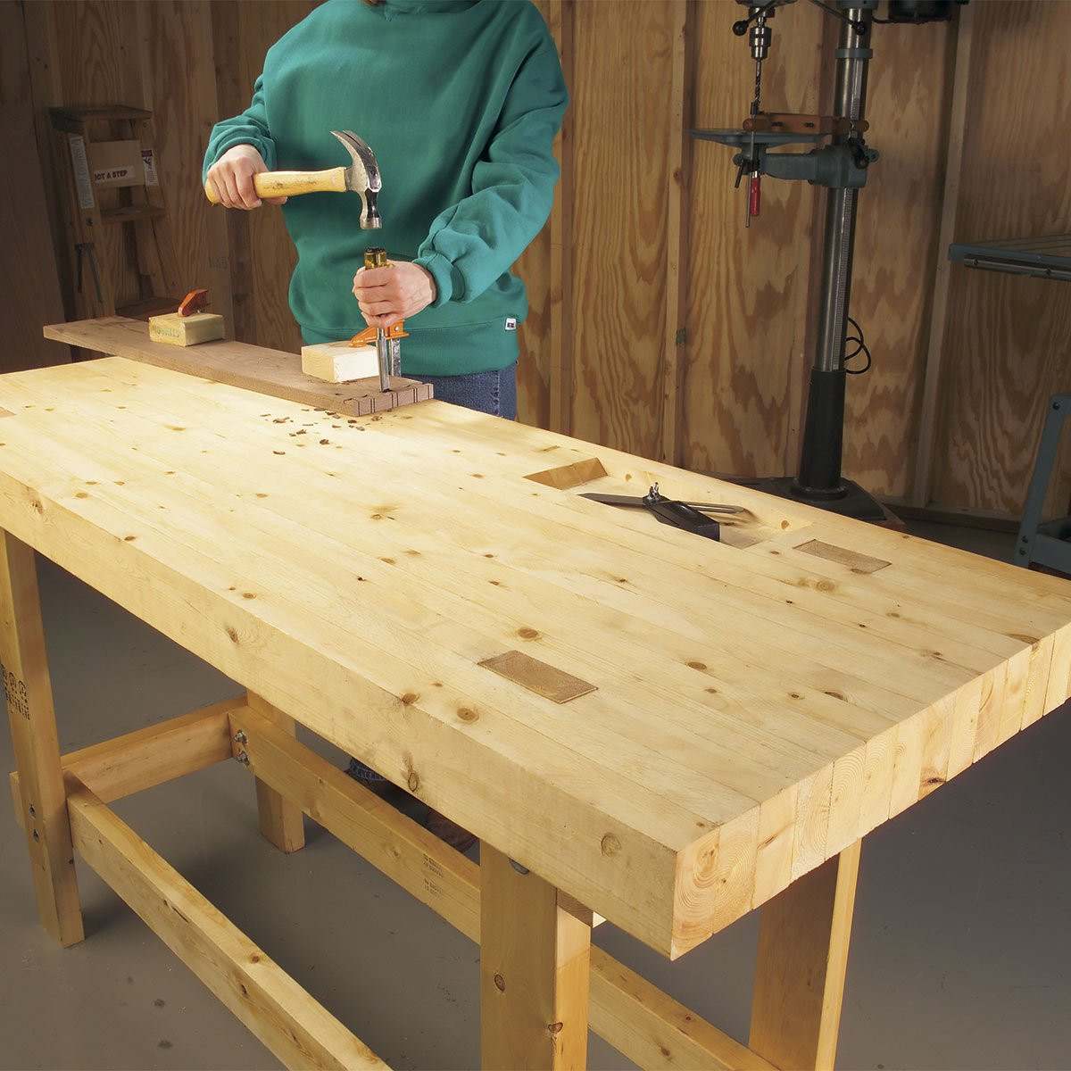 DIY Bench Plans
 12 Super Simple Workbenches You Can Build