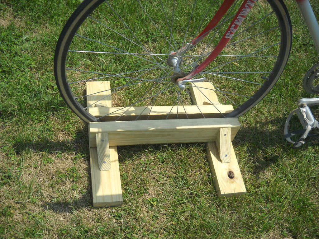 DIY Bike Stand Wood
 DIY Bike Stand 7 Steps with