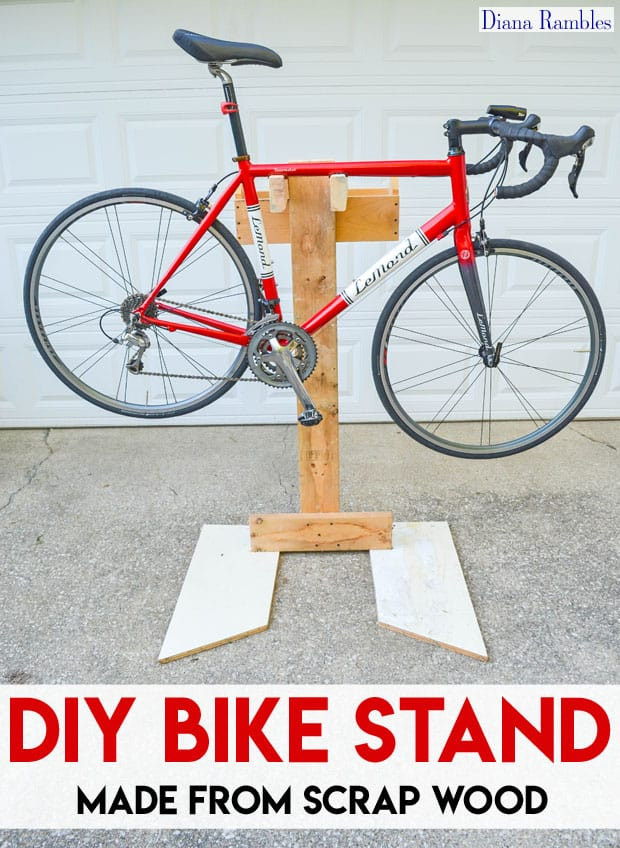 DIY Bike Stand Wood
 DIY Bicycle Repair Stand from Scrap Wood Tutorial