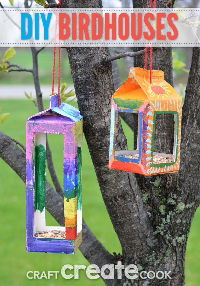 DIY Birdhouse For Kids
 Birdhouse Crafts for Kids Craft Create Cook