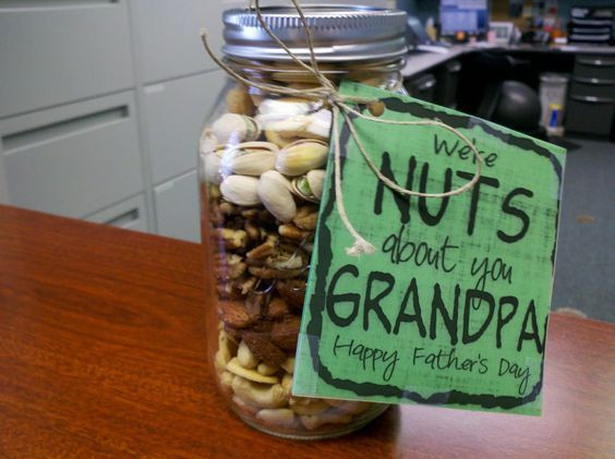 DIY Birthday Gifts For Grandpa
 Nuts About Grandpa