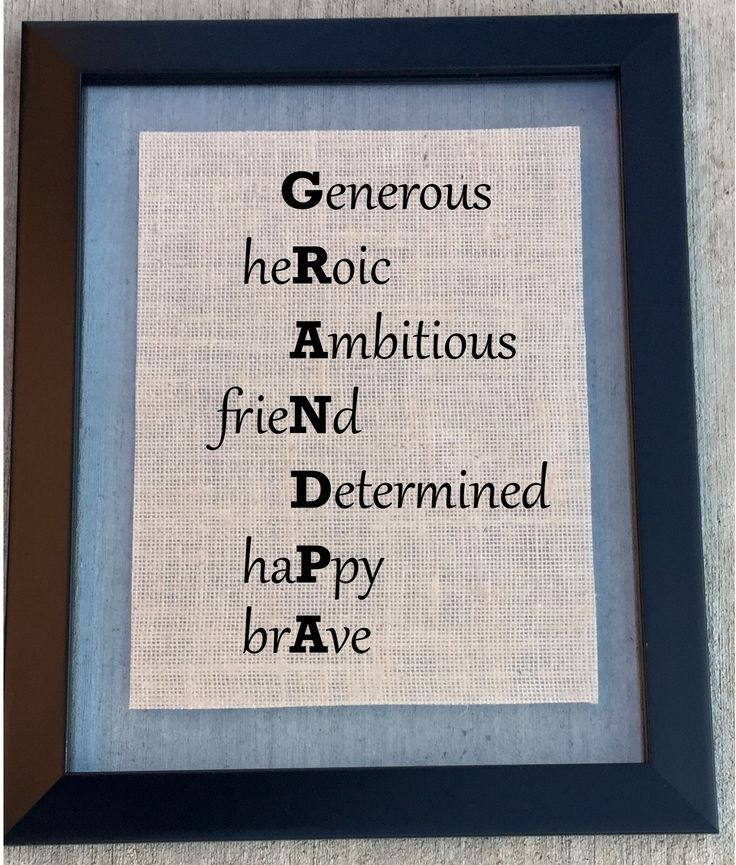 DIY Birthday Gifts For Grandpa
 Burlap Grandpa Sign