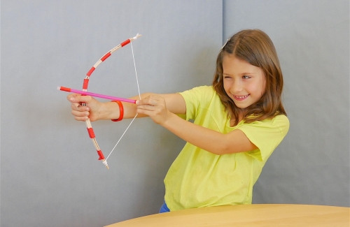 DIY Bow And Arrow For Kids
 DIY for Kids Hit the Bullseye with Your Own Bow and