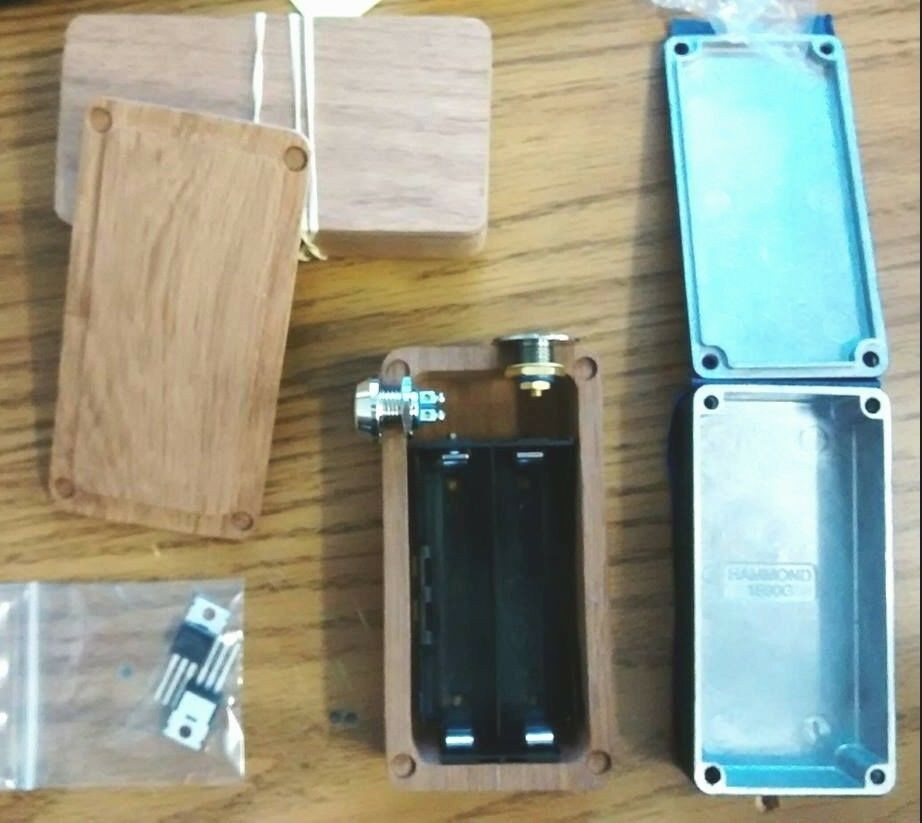 DIY Box Mod Enclosure
 Wood Mod box Dual CNC Enclosure DIY Builds Mahogany
