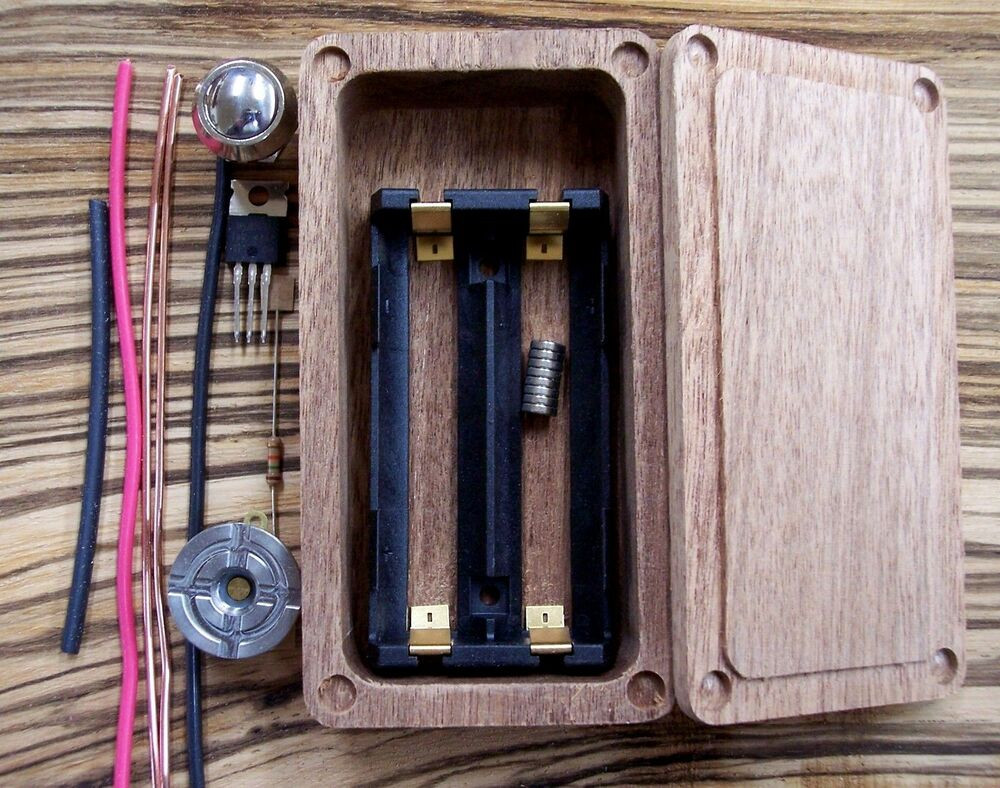 DIY Box Mod Enclosure
 Wood Mod Box Kit Enclosure DIY Mosfet Hammond 1590g