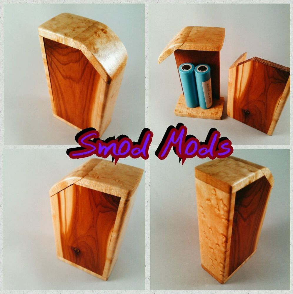 DIY Box Mod Enclosure
 Wood Box Mod Dual Enclosure DIY Perfect for Custom