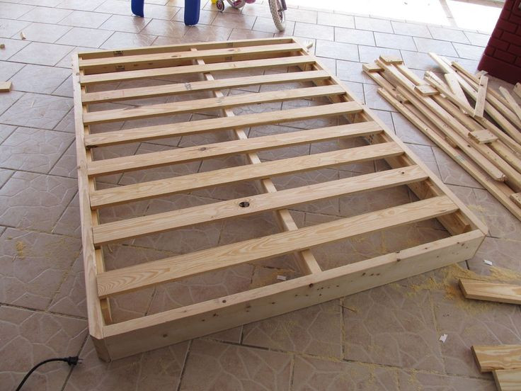 DIY Box Spring Alternative
 Re Building a Bed Foundation