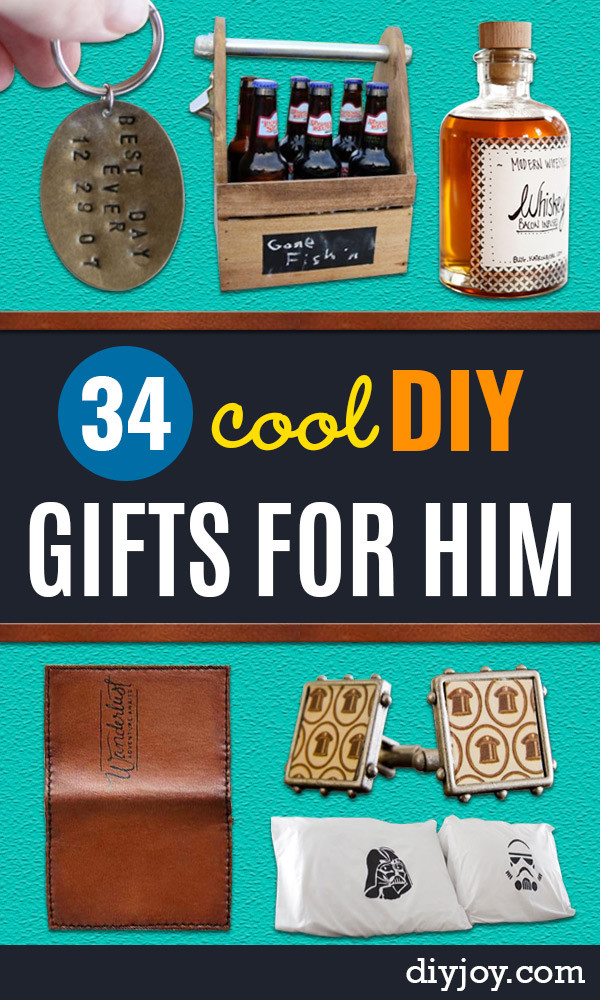 Diy Boyfriend Birthday Gifts
 34 DIY Gifts for Him Handmade Gift Ideas for Guys