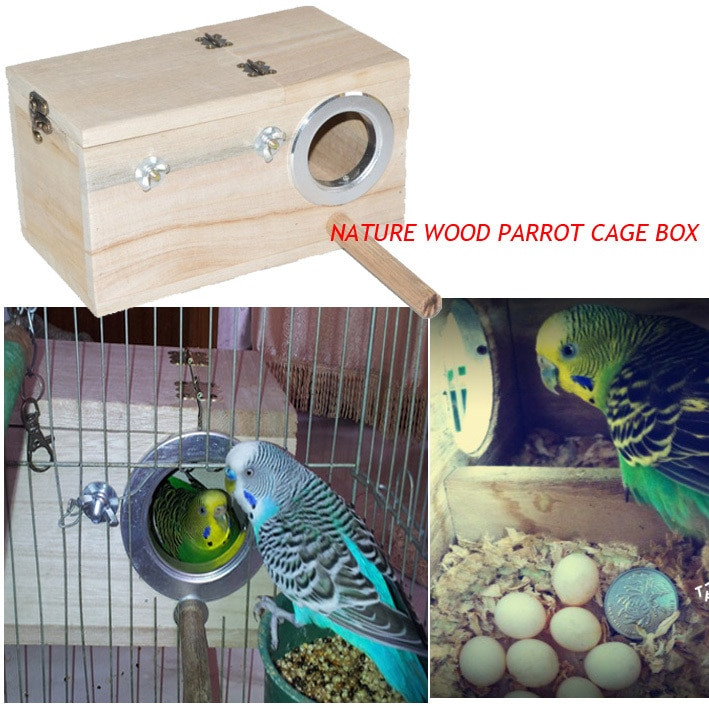 DIY Breeding Box
 2015 hot sell bird breeding Nest Box Wood vlsivery DIY Kit