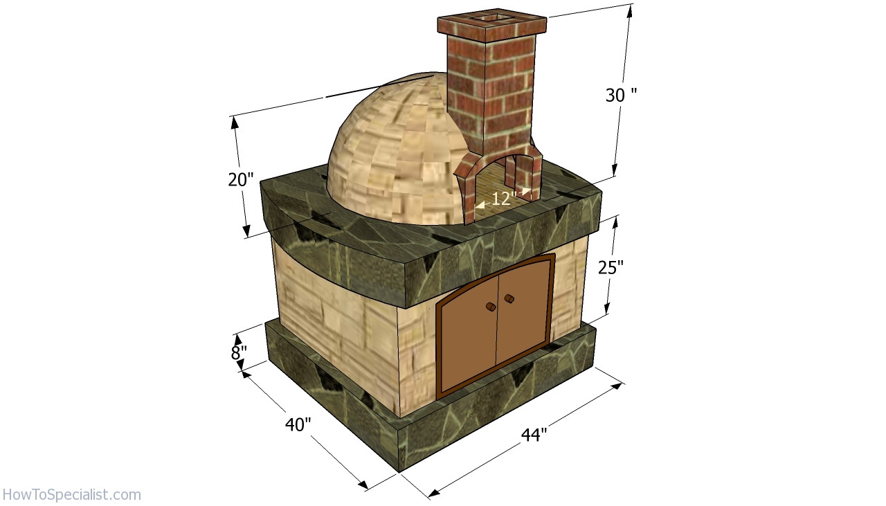 DIY Brick Oven Plans
 PDF Plans Wood Fired Oven Plans Pdf Download rustic shelf