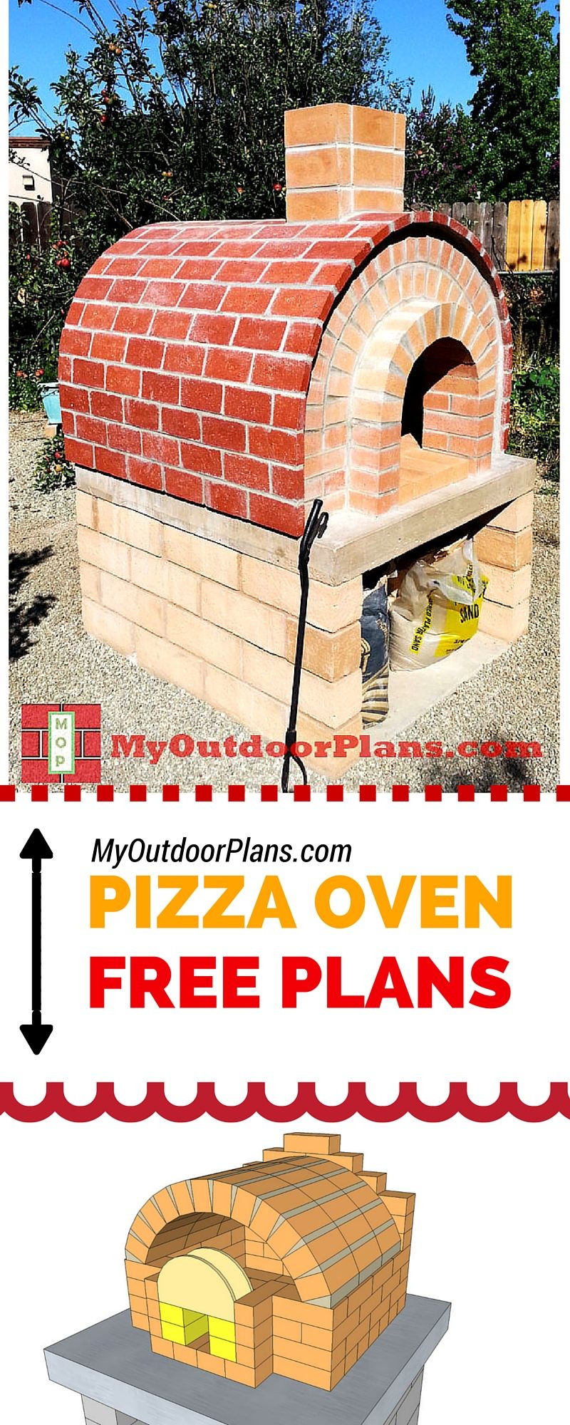 DIY Brick Oven Plans
 Pizza oven plans Easy to follow instructions and