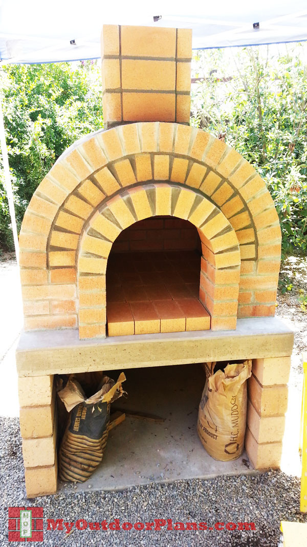 DIY Brick Oven Plans
 DIY Brick Pizza Oven MyOutdoorPlans