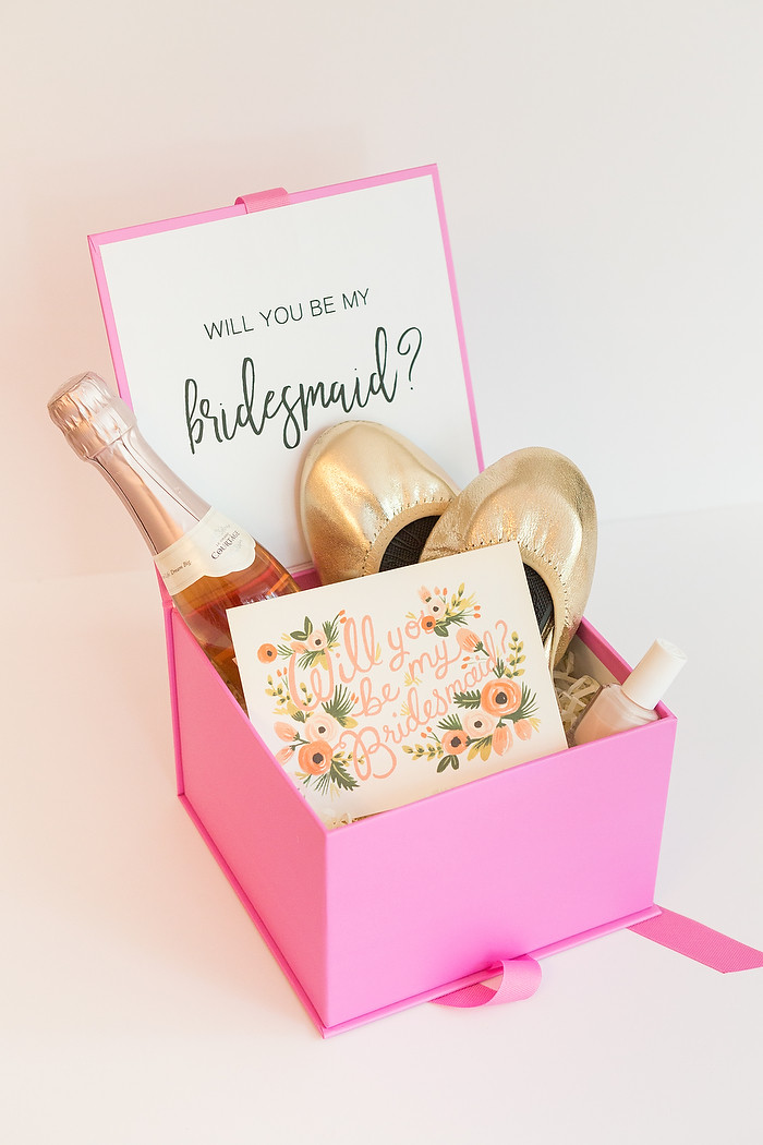 DIY Bridesmaid Proposal Box
 DIY Bridesmaid Proposal Box