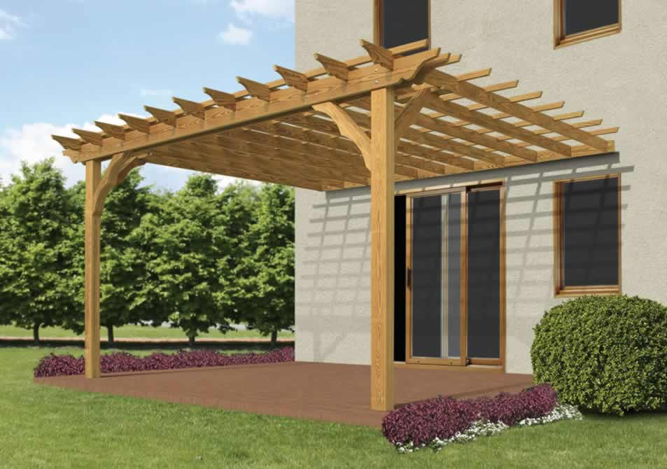 DIY Building Plans
 Pergola plans