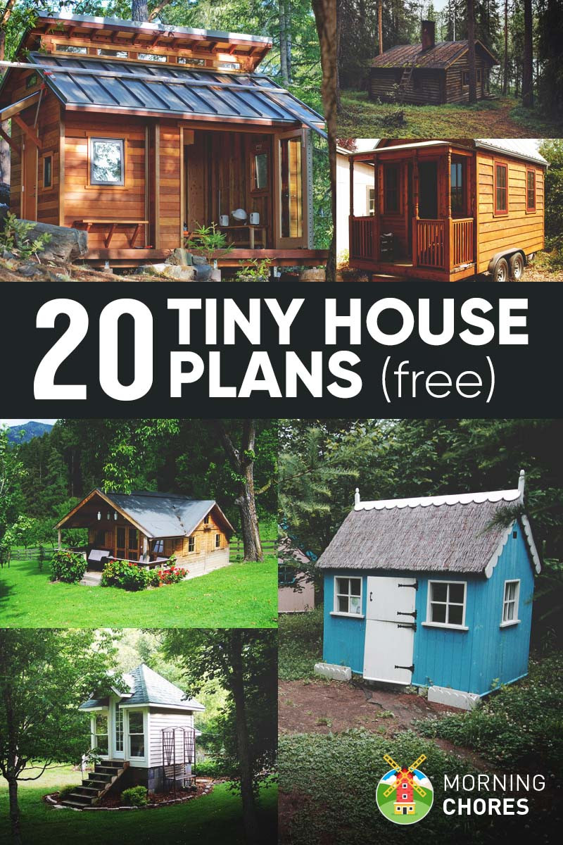 DIY Building Plans
 20 Free DIY Tiny House Plans to Help You Live the Small