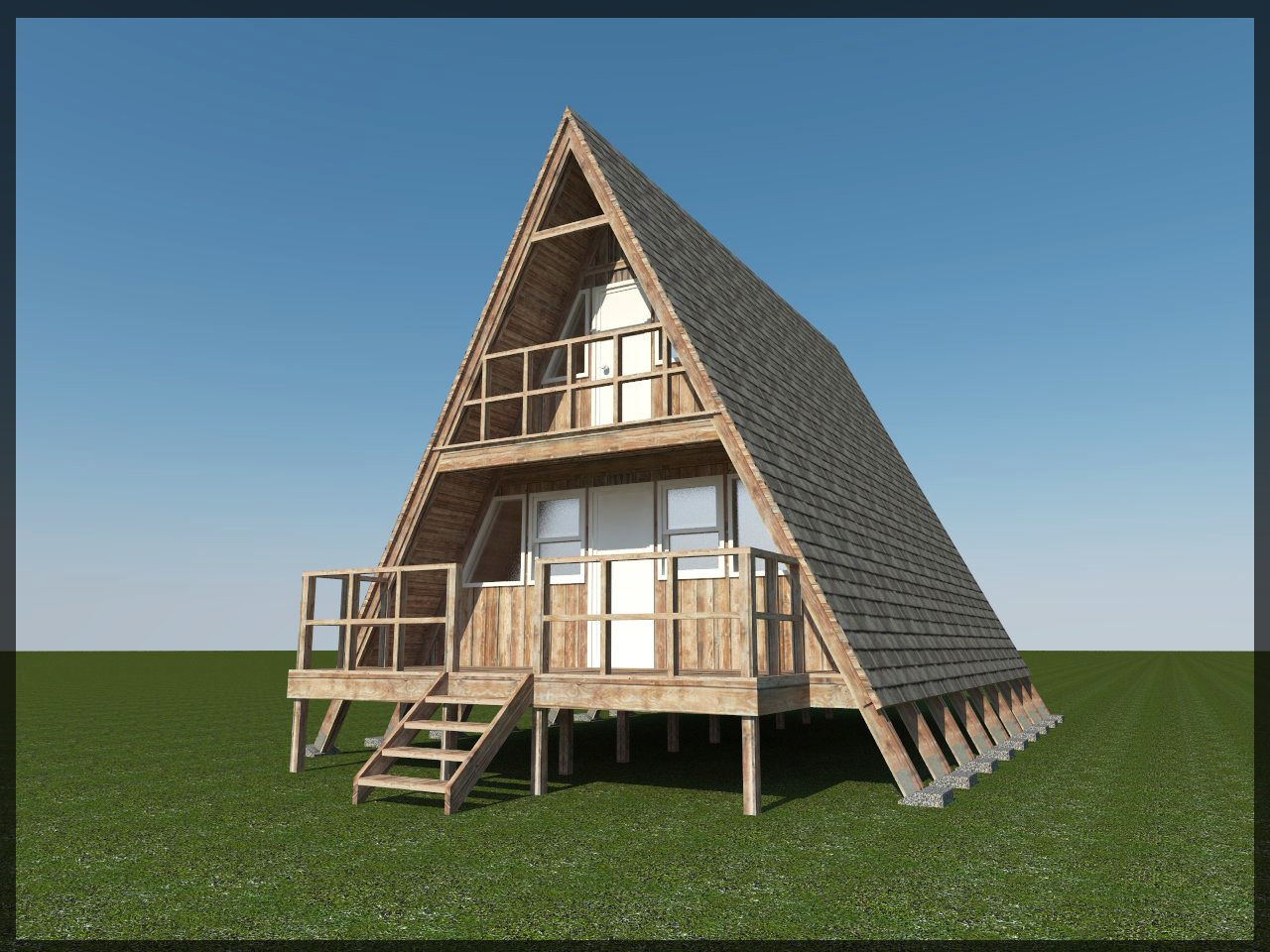 DIY Cabins Plans
 DIY a Frame Cabin Plans Frame a Small Cabin easy to build