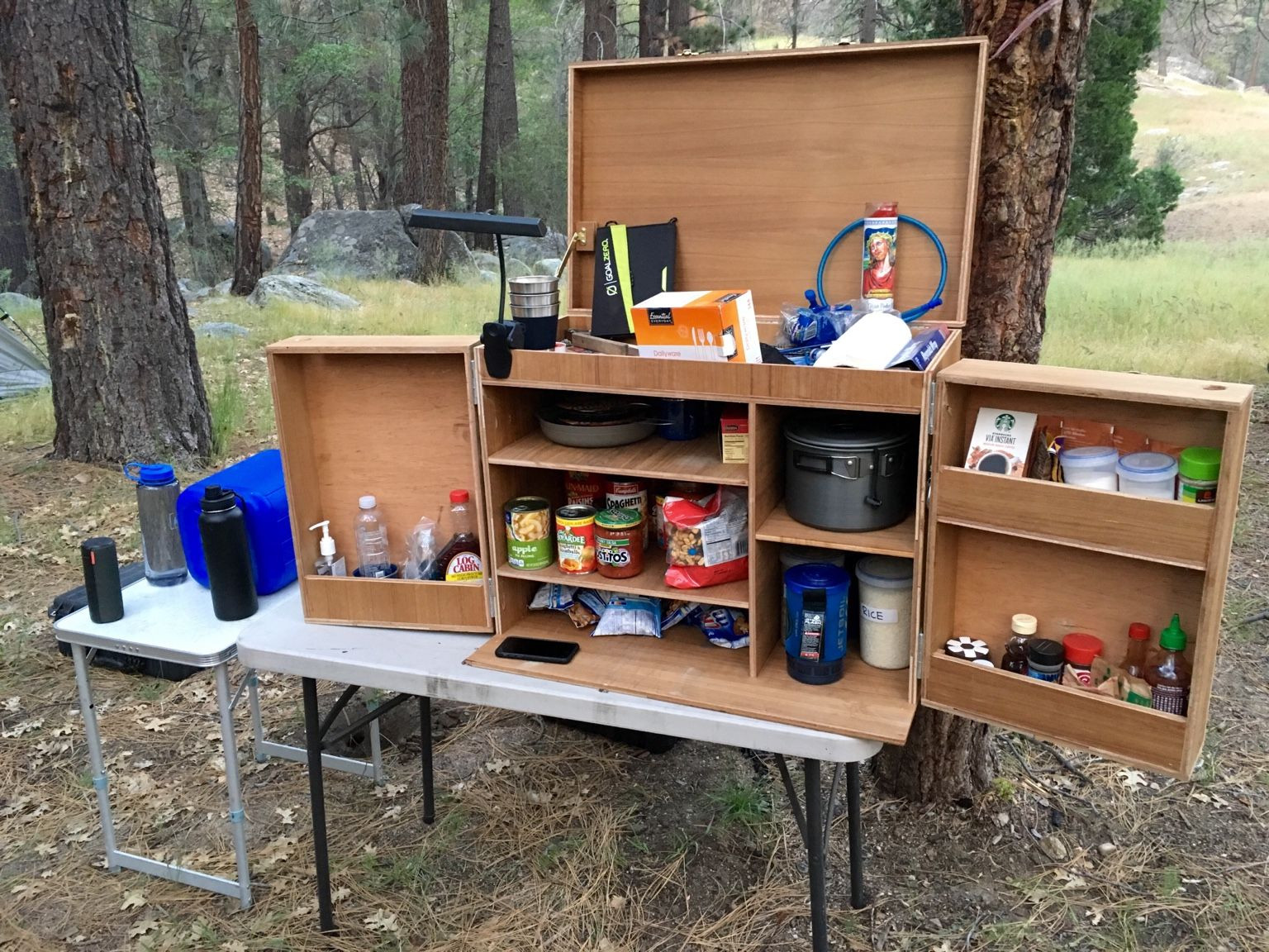 DIY Camp Kitchen Organizer
 My Camp Kitchen Chuck Box