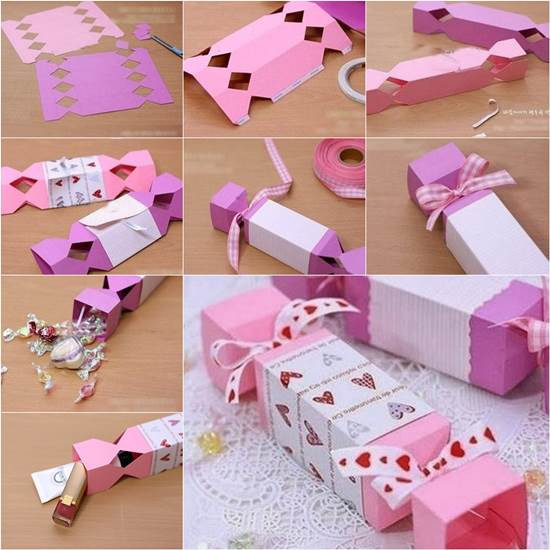 DIY Candy Box
 How to DIY Candy Shaped Gift Box