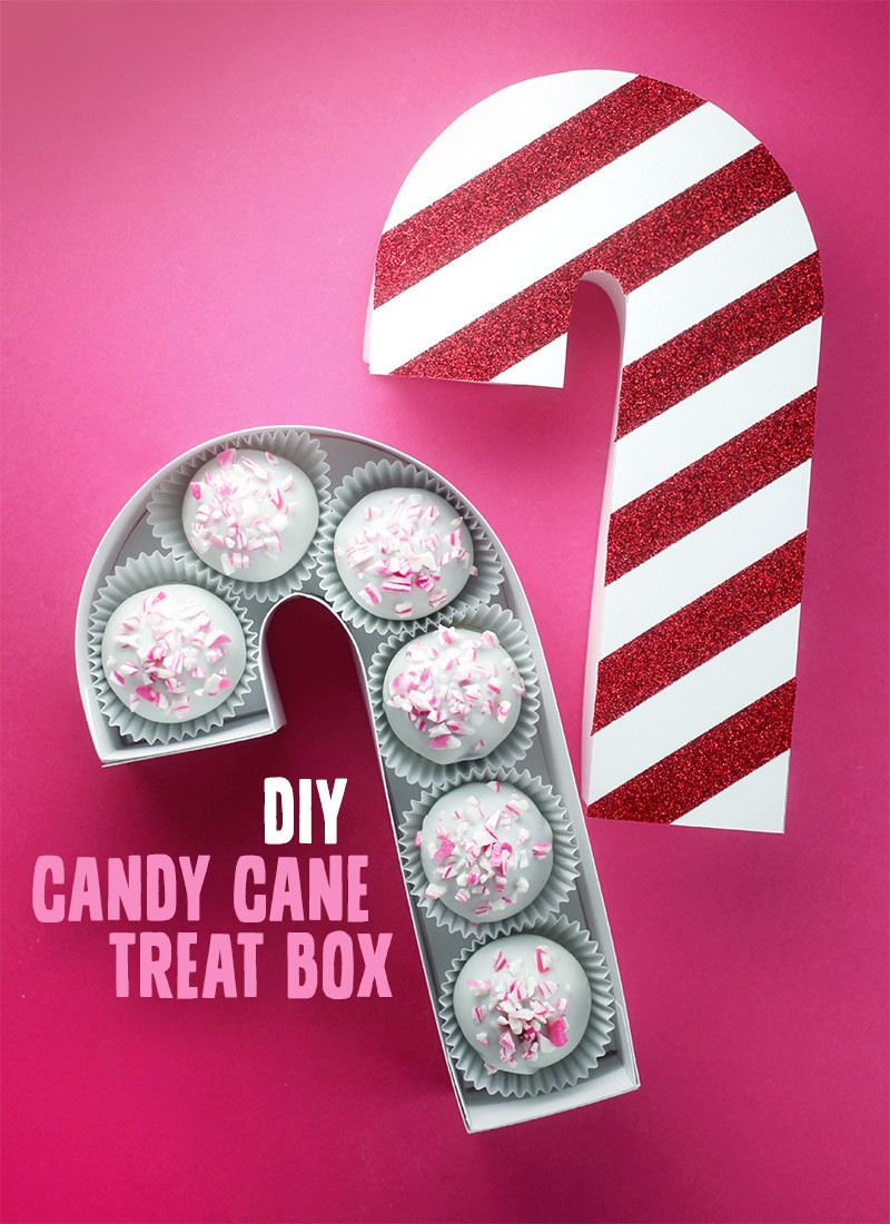 DIY Candy Box
 DIY Candy Cane Treat Box Bakerella