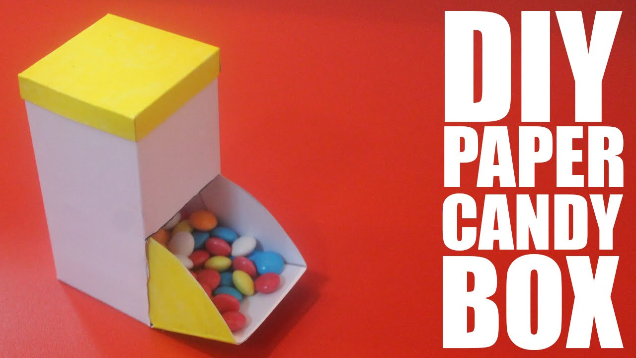 DIY Candy Box
 How to make a paper candy box DIY Candy box