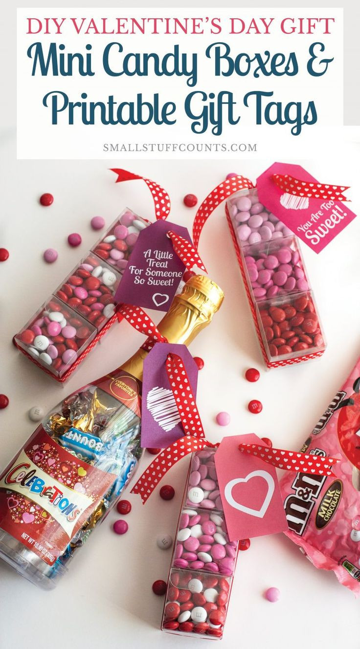 DIY Candy Box
 DIY Valentine s Day Gift Mini Candy Boxes & Printable