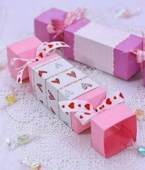 DIY Candy Box
 40 Creative DIY Favor Boxes Hative