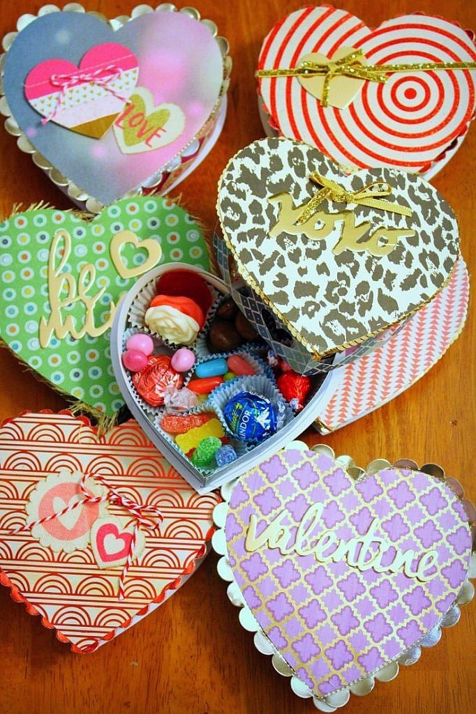 DIY Candy Box
 DIY Valentine s Day Heart shaped Candy Box Knock It f Kim